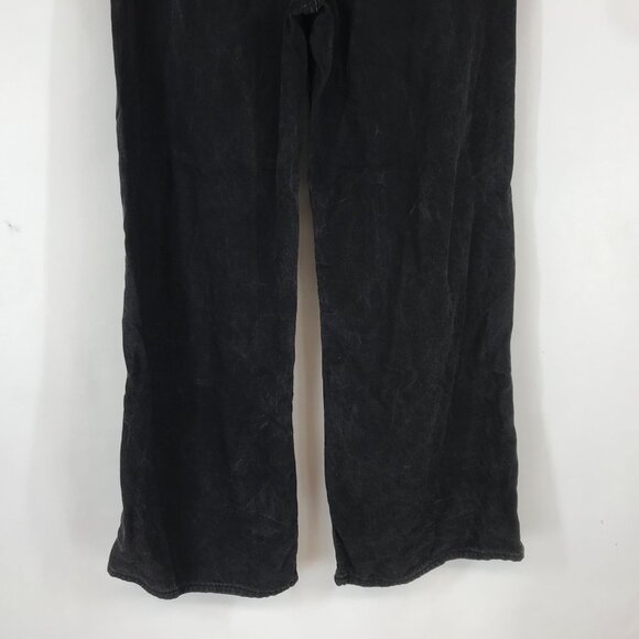 LOFT - WOMEN'S 28/6 - BLACK 4 POCKET WIDE LEG THE TROUSER JEANS - Picture 6 of 9